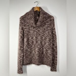 Esprit Women's Chunky Knit Wool Blend Sweater Turtle Neck Long Sleeve Size XS
